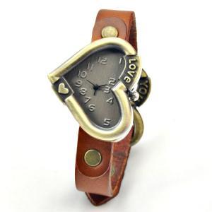 Handmade Vintage Leather Band Love Heart Classical..