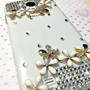 3d Handmade Flower Design Case Cover For Samsung..