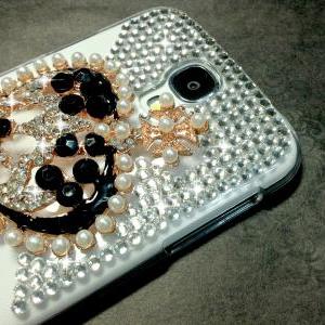 3d Handmade Crown Crystal Design Case Cover For..