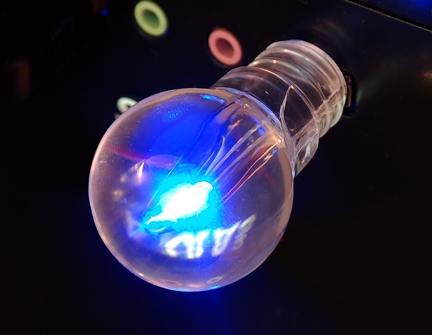 Handmade Led On 32gb Flash Memory Stick Pen Drive Thumb Flash Light