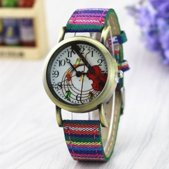 Ethnic Style Retro Quartz Watch Leather Band Unisex Wrist Watch For Men Lady Retro Round Quartz Watch